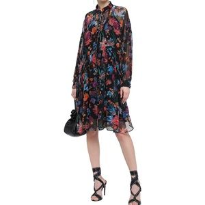 IRO silk floral dress, size 2